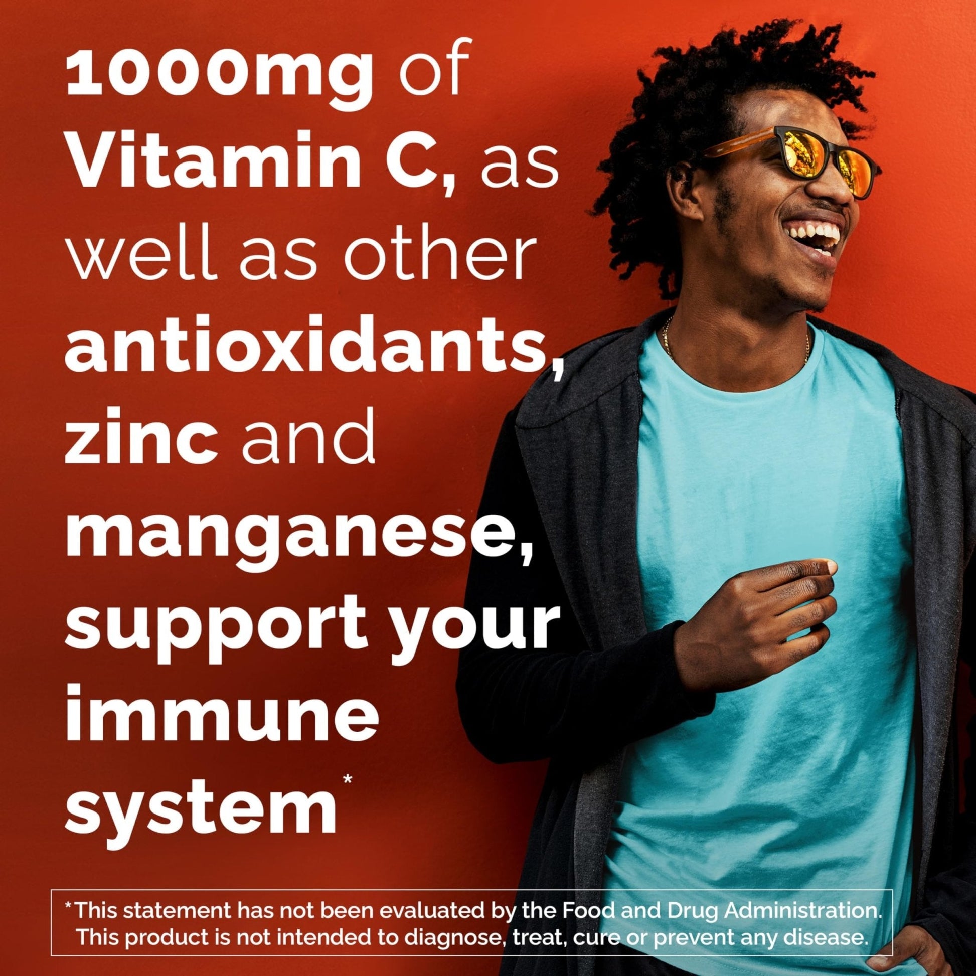 Emergen-C Zero Sugar 1000 mg Vitamin C Powder for Daily Immune Support Caffeine Free Vitamin C Supplements with Zinc and Manganese, B Vitamins and Electrolytes - Maple Wellness Supplements