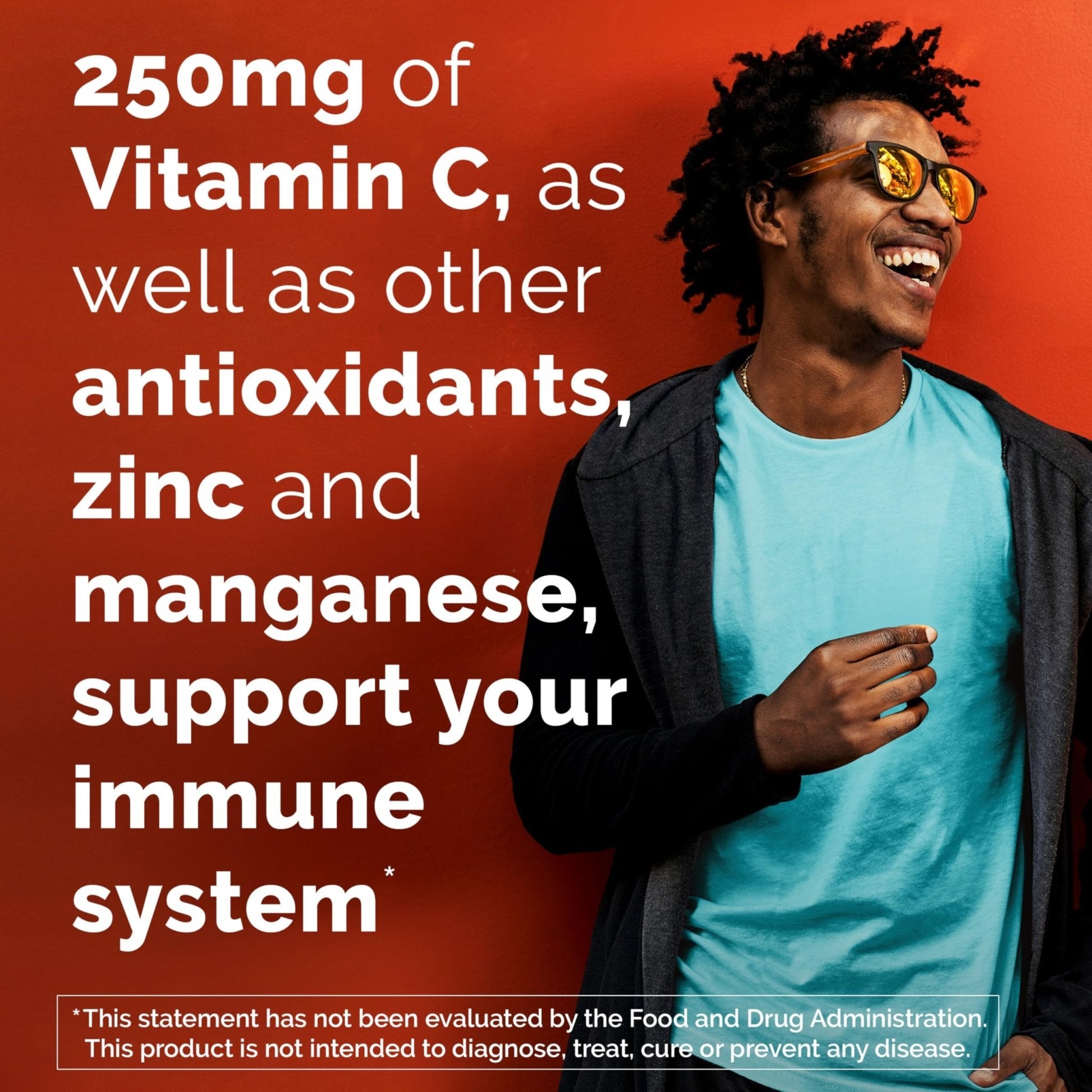 Emergen-C Zero Sugar Immune Support Adult Gummies 36 Count - Maple Wellness Supplements