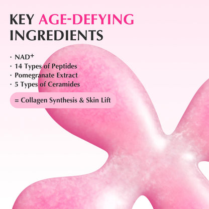 EQQUALBERRY NAD+ Peptide Boosting Serum – Niacinamide 2% + 14 Peptides + Vegan Collagen Anti-Aging Korean Skincare Face - Maple Wellness Supplements