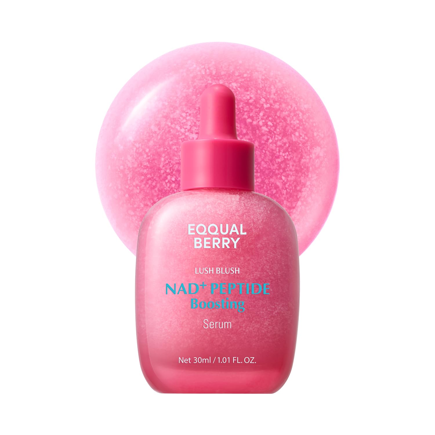 EQQUALBERRY NAD+ Peptide Boosting Serum – Niacinamide 2% + 14 Peptides + Vegan Collagen Anti-Aging Korean Skincare Face - Maple Wellness Supplements