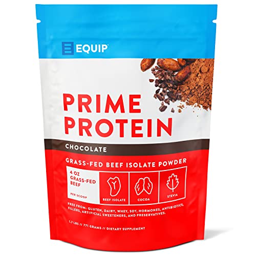 Equip Foods Prime Protein - Grass Fed Beef Protein Powder Isolate - Paleo and Keto - Maple Wellness Supplements
