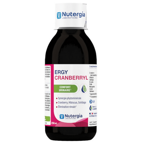 ERGYCRANBERRYL urinary discomfort Laboratoire NUTERGIA - Maple Wellness Supplements