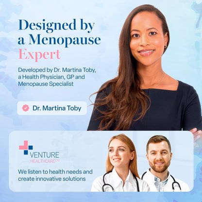 Esme Menopause Supplements Perimenopause Supplements 1 Month Supply - Daily Support for The Early Stage of Menopause – 60 Capsules - Includes Ashwagandha, Vitamins and Red Clover - Maple Wellness Supplements