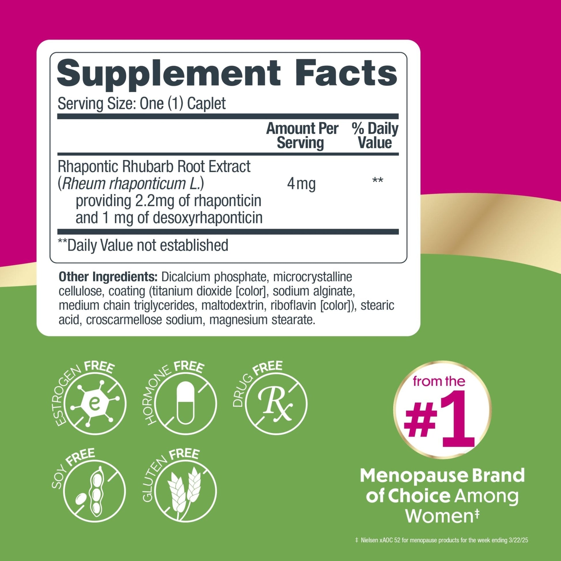 Estroven Complete Multi-Symptom Menopause Supplement for Women, 28 Ct., Clinically Proven Ingredient Provide Menopause Relief & Night Sweats & Hot Flash Relief* Drug-Free & Non-GMO - Maple Wellness Supplements