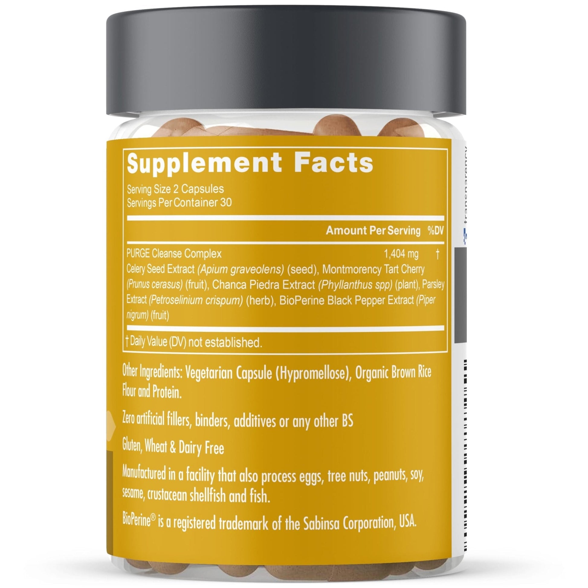 Eu Natural Purge Uric Acid Flush - Eat & Drink What You Want - Uric Acid Support for Joints & Mobility with Celery Seed - Maple Wellness Supplements