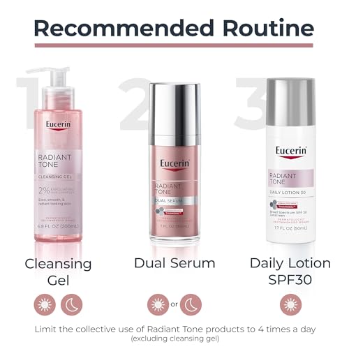 Eucerin Radiant Tone Dual Serum Dark Spot Corrector, Dark Spot Serum with Thiamidol - Maple Wellness Supplements