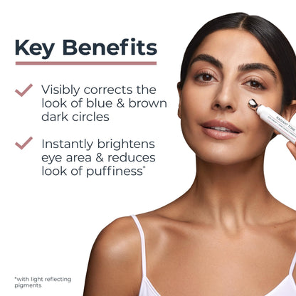 Eucerin Radiant Tone Eye Cream Dark Circle Corrector, Eye Brightening Cream with Thiamidol and Hyaluronic Acid - Maple Wellness Supplements