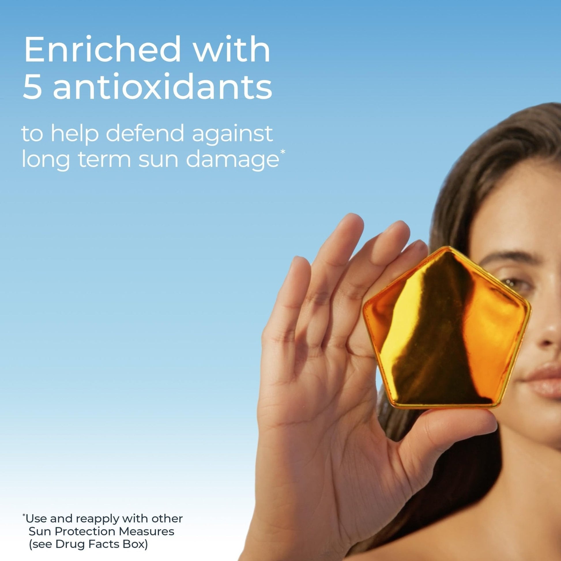 Eucerin Sun Tinted Age Defense Face Sunscreen Lotion SPF 50 with Hyaluronic Acid - Maple Wellness Supplements