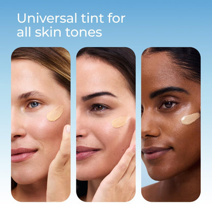 Eucerin Sun Tinted Age Defense Face Sunscreen Lotion SPF 50 with Hyaluronic Acid - Maple Wellness Supplements