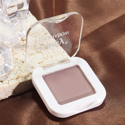 evpct Mauve Taupe Plum Matte Single Eye Shadow Palette Makeup for Older Women, Plum Lavender Purple Natural Cream Eyeshadow Palette for Green Eyes, High Pigment Mini Monochrome Eyeshadow - Maple Wellness Supplements