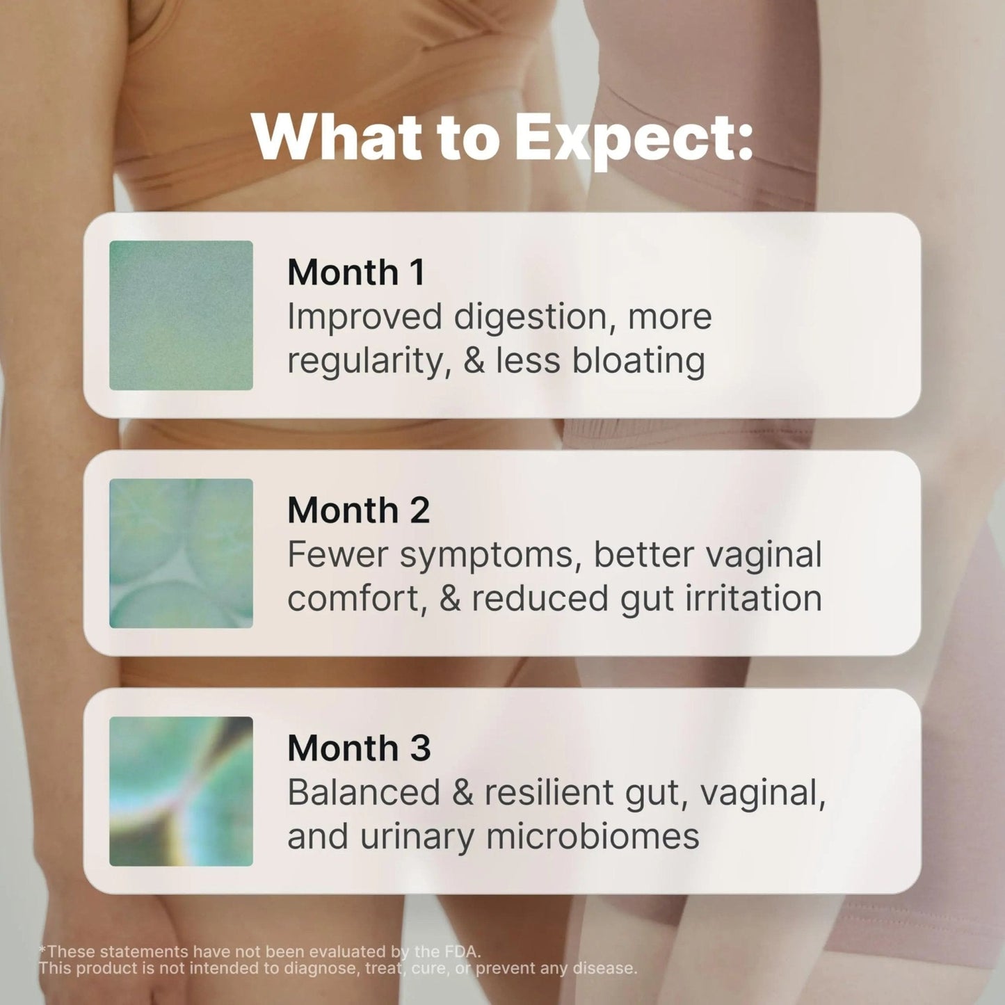Evvy Women's 3-in-1 Complete Probiotic I Daily Probiotic Supplement to Reduce Bloating I Supports Gut, Urinary & Vaginal Health | Includes Vaginal Probiotics for Feminine Care | 30 Day Supply - Maple Wellness Supplements