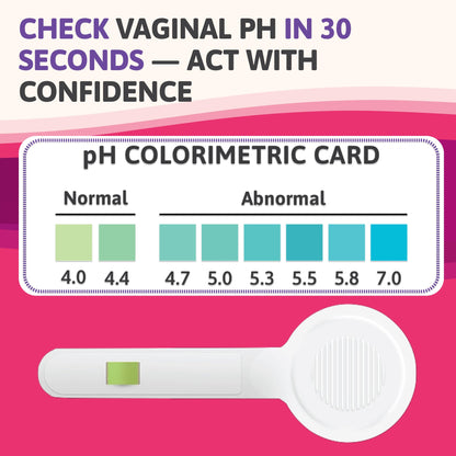 Exploro Vaginal pH Balance Test, PH Balance for Women, Vaginal Health pH Test Device, Vaginal Infection Test Kit Alternative to pH Test Strips & PhD Boric Acid, (Pack of 15) Devices - Maple Wellness Supplements