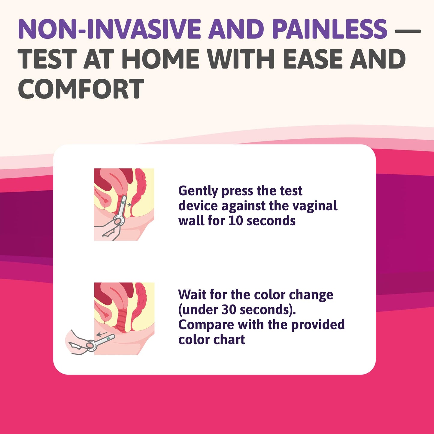 Exploro Vaginal pH Balance Test, PH Balance for Women, Vaginal Health pH Test Device, Vaginal Infection Test Kit Alternative to pH Test Strips & PhD Boric Acid, (Pack of 15) Devices - Maple Wellness Supplements
