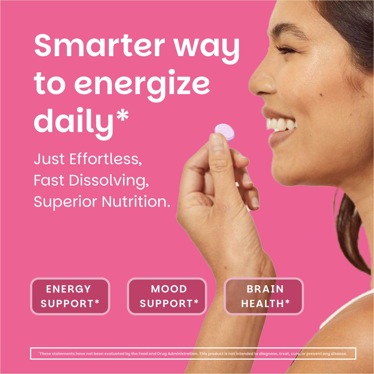 EZ Melts Dissolvable B12 2,500 mcg - Vitamin B12 for Energy & Immune Support - Non-GMO, Vegan & Gluten-Free - Maple Wellness Supplements