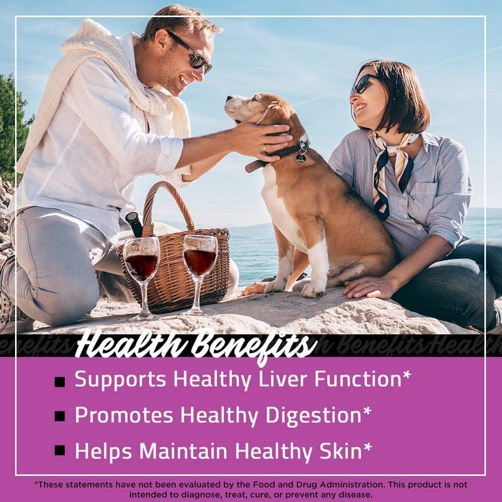 FarmHaven USDA Organic Milk Thistle Capsules | 30X Concentrated Seed Extract & 80% Silymarin Standardized - Supports Liver Function and Overall Health - Maple Wellness Supplements