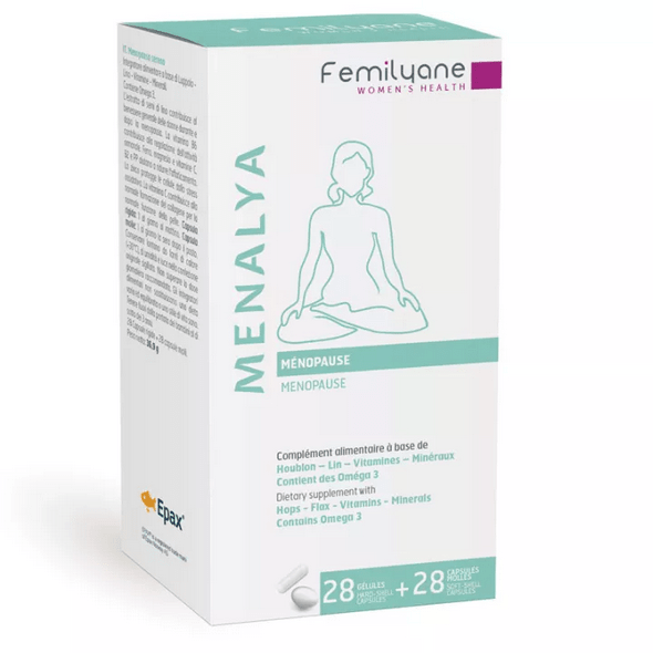 Femilyane Menalya Menopause 28 capsules + 28 capsules - Maple Wellness Supplements
