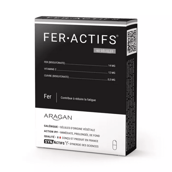Feractifs Synactifs Fer Biodisponible 60 Capsules - Maple Wellness Supplements