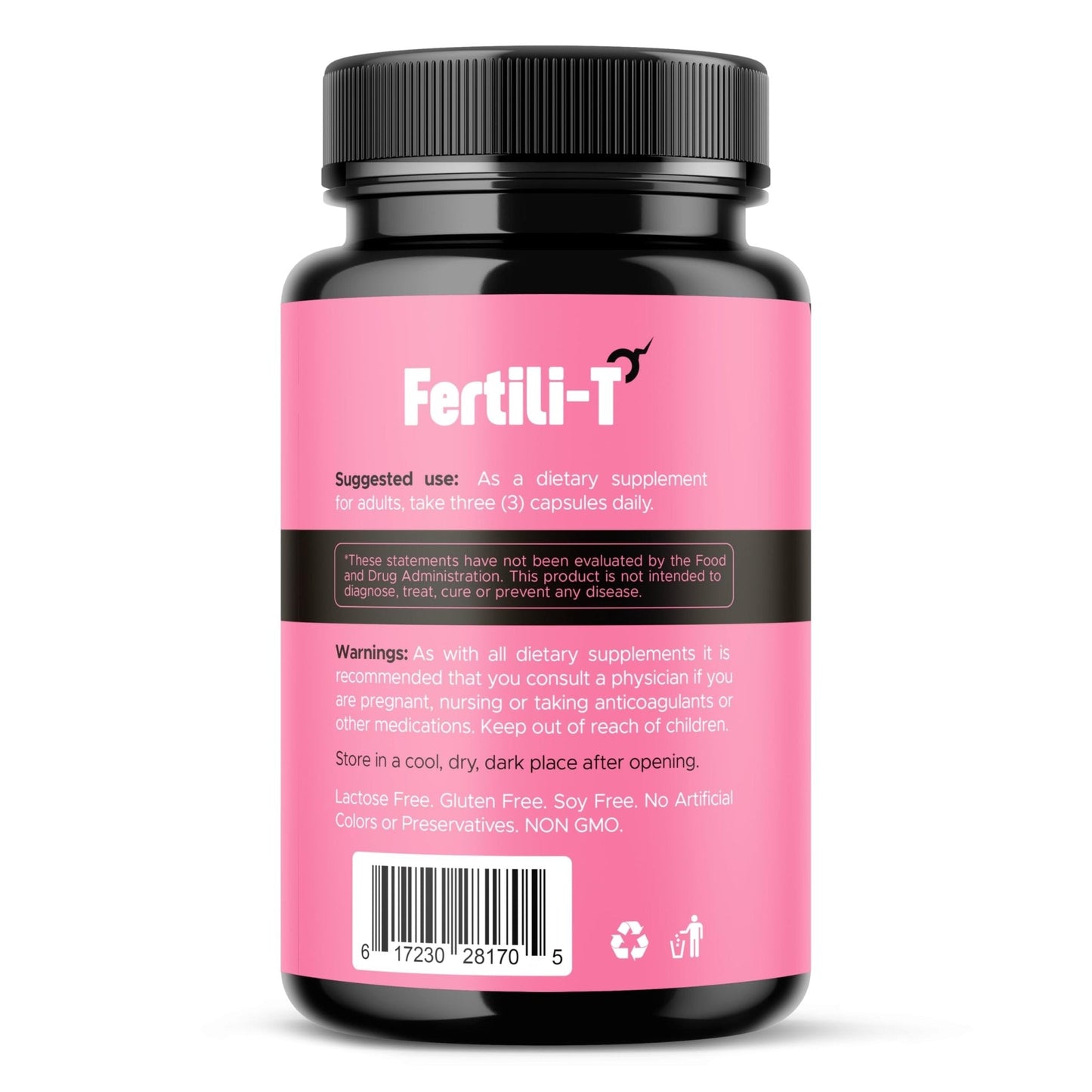 Fertili-t Female (90 Caps) Natural Fertility Support, Hormonal Balance & Prenatal Vitamins for Women, Conception Support, Natural Fertility Supplement with Aguaje & Red Maca (30-Day Supply) (1) - Maple Wellness Supplements
