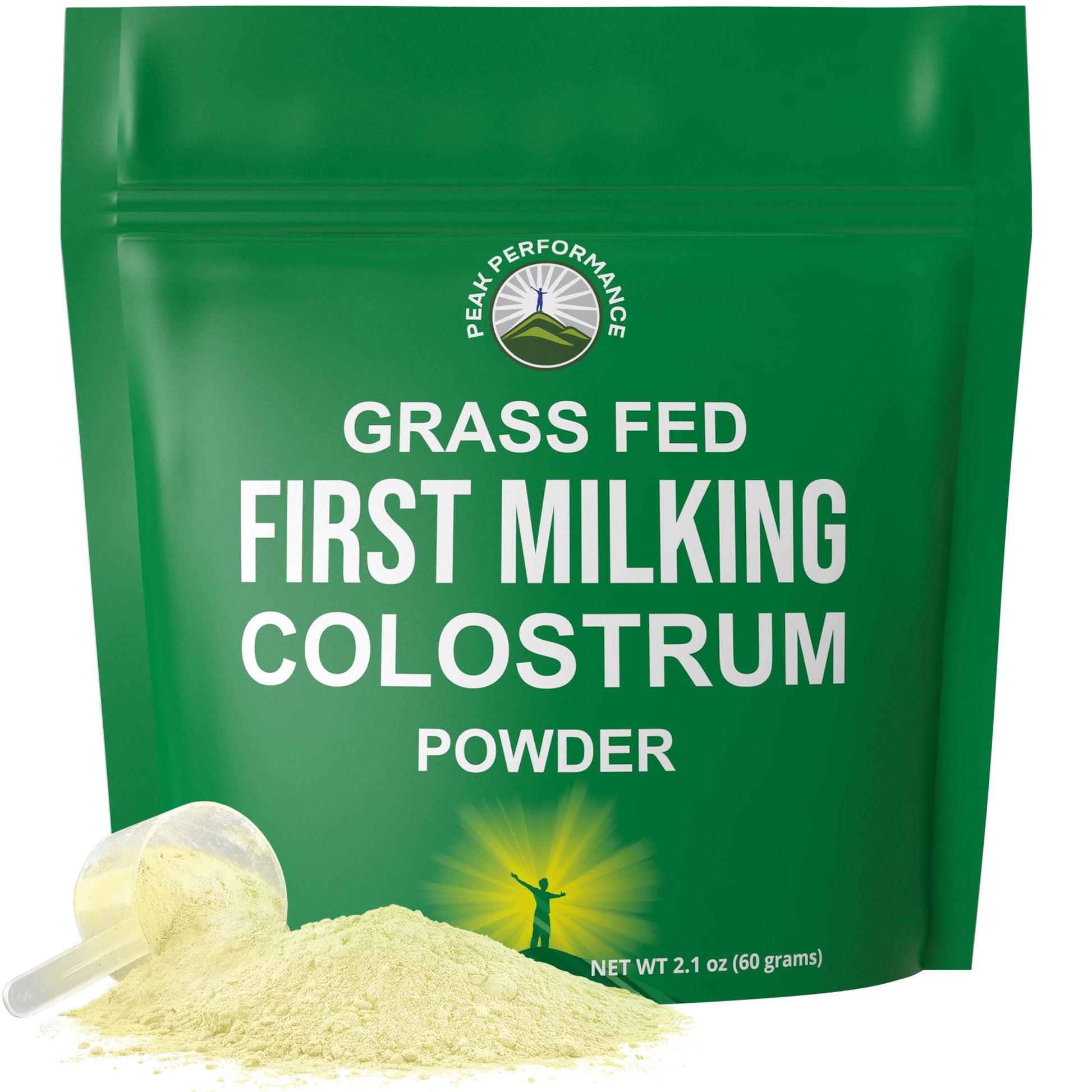 First Milking Colostrum Powder from Grass Fed USA Cows Milked Within 6 Hours of Giving Birth to Get the Most Bioactive Nutrients. High Immunoglobulin Non-GMO Bovine Colostrum Supplement for Humans - Maple Wellness Supplements