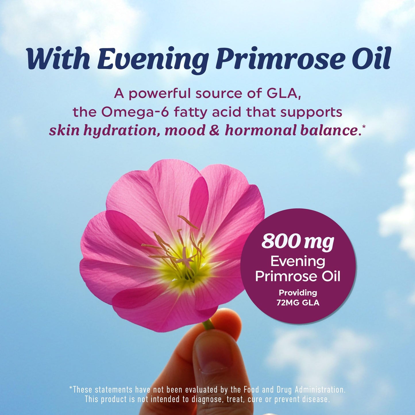 Fish Oil Omega 3 Supplements for Women | DHA + EPA | Heart Health, Hormone Balance, Skin & Wellness Support | 600MG Omega3 + 800MG Evening Primrose Oil - Maple Wellness Supplements