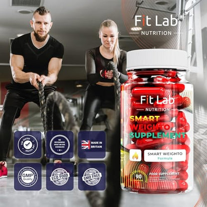 FIT LAB -90 Capsules - for Women & Men - Weighto Management - 45 Days Supply - Maple Wellness Supplements