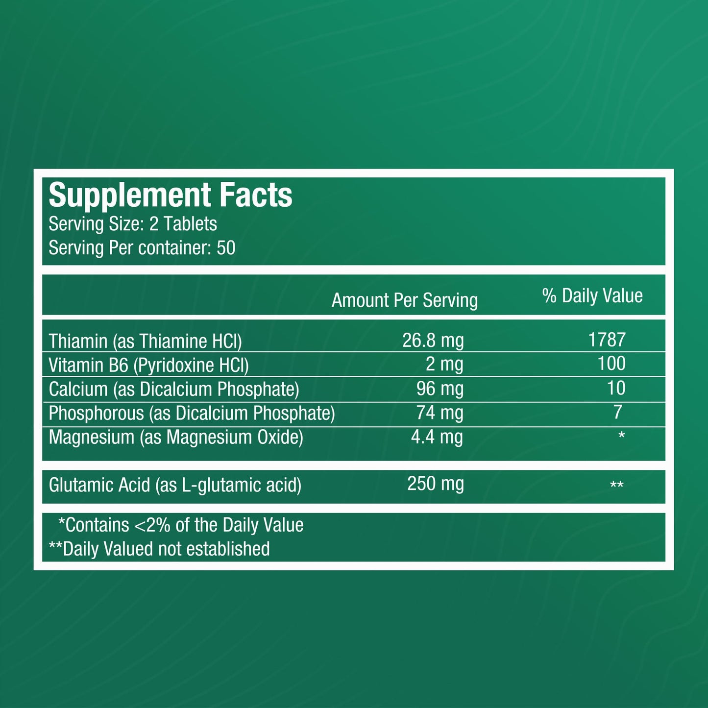 Fitina Brain Supplements for Memory and Focus with Vitamin B6 & Thiamine — High-Dose B Vitamins Nervous System and Cognitive Health Support, Daily Supplement Formula for Adults, 60 Tablets (3-Pack) - Maple Wellness Supplements