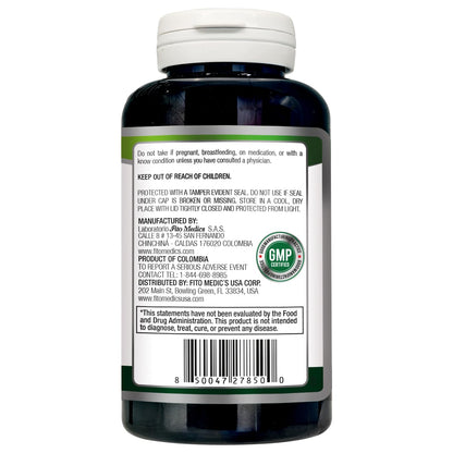 FITO MEDIC'S Lab Chlorophyll Supplement, 200 Softgels, Chlorophyll Capsules - Maple Wellness Supplements