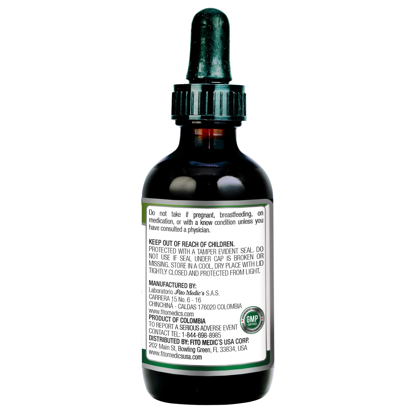 FITO MEDIC'S Lab | Liquid Chlorophyll | Chlorophyll Liquid Drops | 50 mg 200:1 Ratio Extract per Serving. - Maple Wellness Supplements