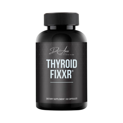 Fixxr Thyroid Support by Dr. Amie | T2 Thyroid Supplement | 30 Day Supply, 60 Capsules - Maple Wellness Supplements