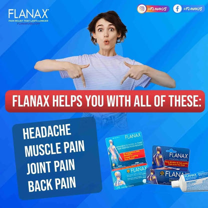 Flanax Dual-Action Pain Relief Kit - Maple Wellness Supplements