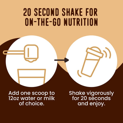 FlavCity Grass Fed Whey Chocolate Protein Powder - Chocolate Peanut Butter - 25g Protein & 10g Collagen - Made with Organic Cocoa & Coconut Milk - Gluten Free & No Added Sugars (20 Servings) - Maple Wellness Supplements