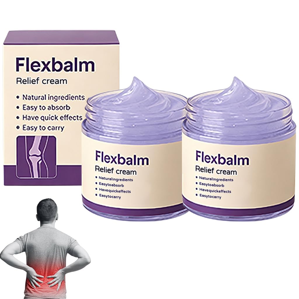 Flexbalm Rapid Joint Relief Gel, 2026 New Advanced Relief Soothing Massage Gel, Flexbalm Rapid Joint Relief Cream for Back, Neck, Hands, Knee (2PCS) - Maple Wellness Supplements