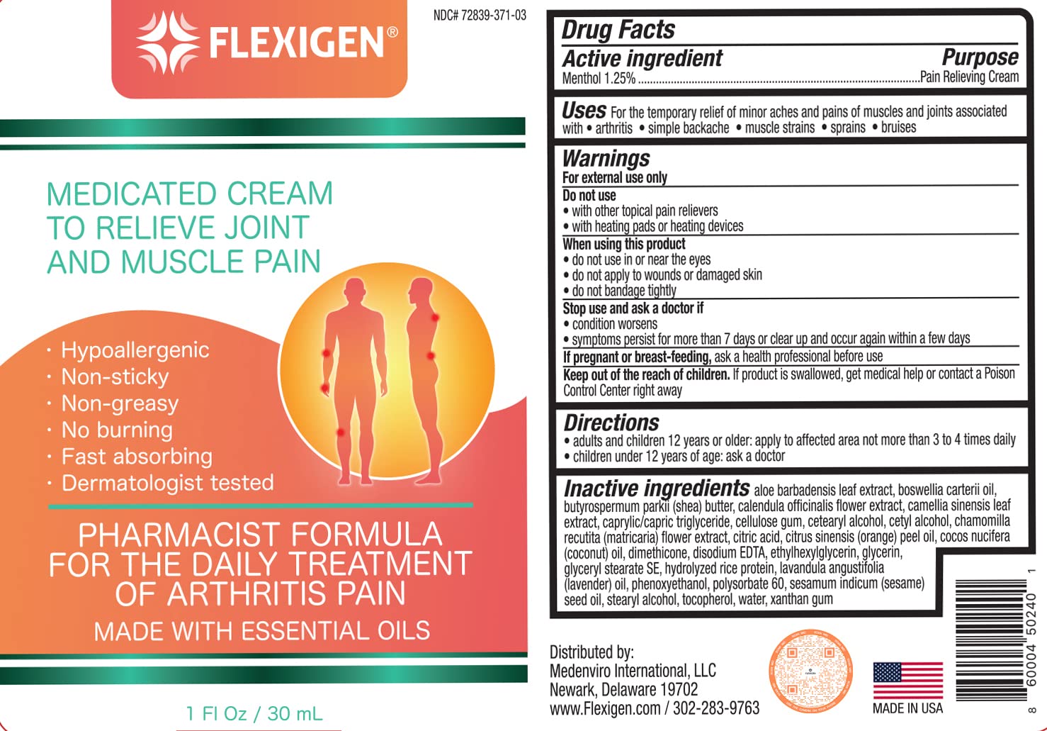 FLEXIGEN, Frankincense Pain Relief Cream Lotion– 3.2 oz Spray Pump – Natural Rub for Arthritis, Menthol Therapy Joint & Muscle Pain – Cooling Formula, Pleasant Scent – Topical OTC - Maple Wellness Supplements