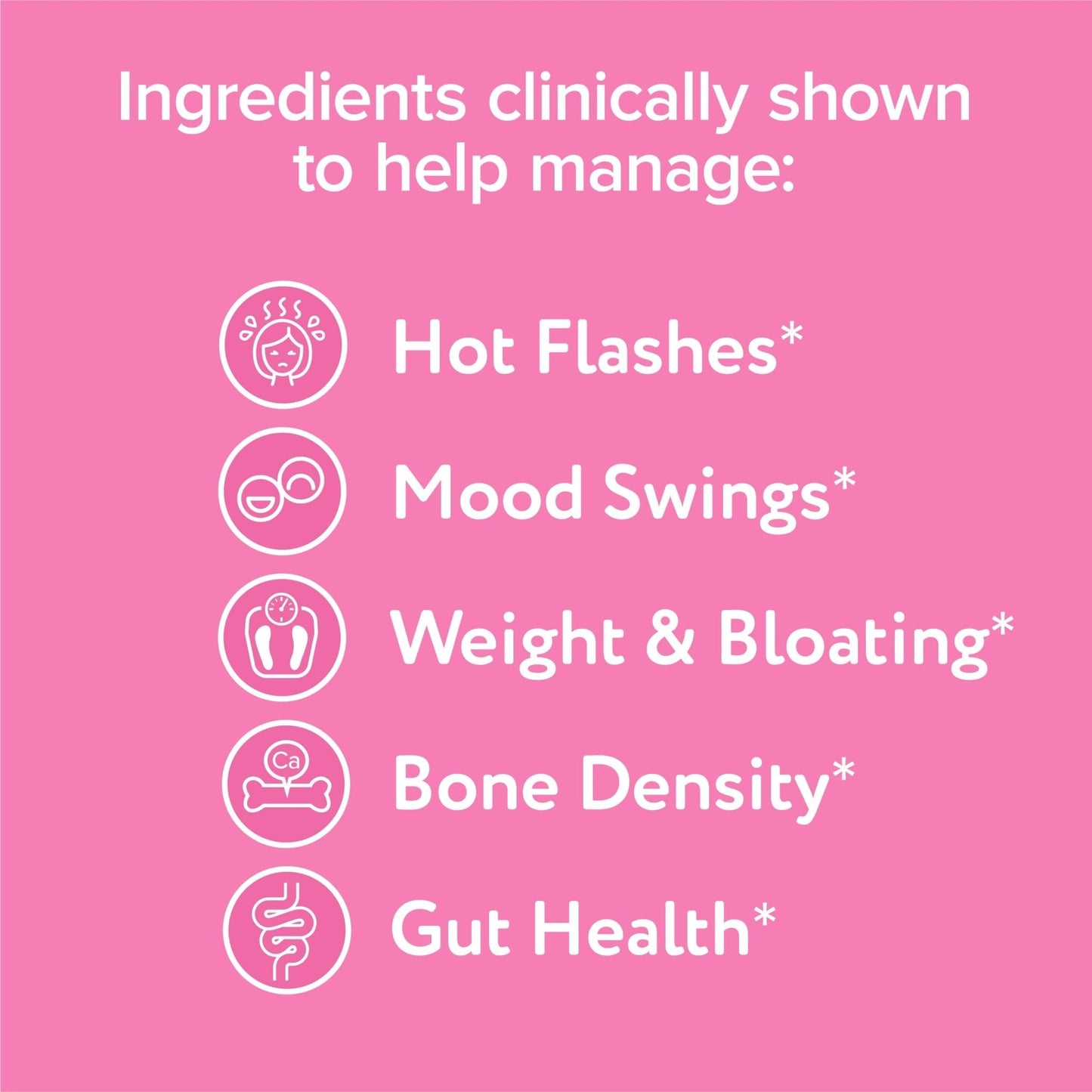 Florajen Triple-Action Menopause Probiotic - Hormonal Balance, Hot Flash, & Mood Swing Relief - Weight Management & Digestive Support - Featuring Berberine, Black Cohosh, & Botanical - 30 Capsules - Maple Wellness Supplements