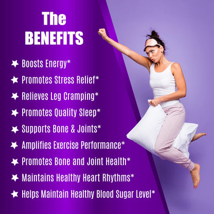 Folona Magnesium Glycinate with Vitamin B6 Research Proven to Enhance Absorption, 1350mg Fully Chelated - Supports Sleep, Stress Relief, Energy, Muscle Cramps - Gluten Free, NonGMO, 180 Vegan Capsules - Maple Wellness Supplements