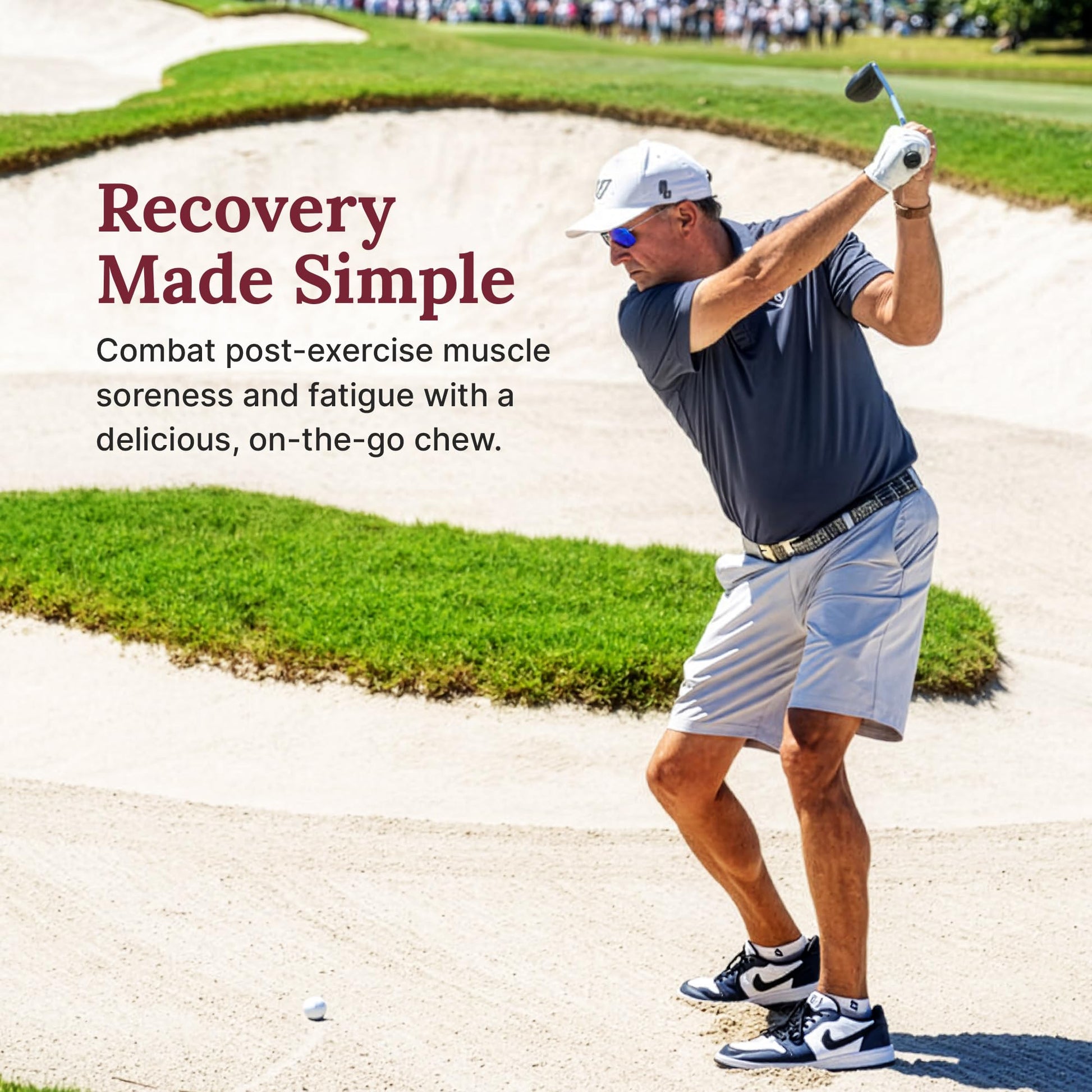 For Wellness Recovery Gummies Restore | Tart Cherry Energy Supplements with Electrolytes for Muscle Soreness, Post-Workout Performance & Recovery - Maple Wellness Supplements