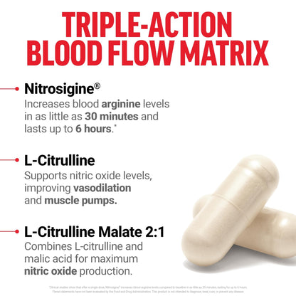 Force Factor Nitric Oxide Booster, Fast-Acting Formula with L-Arginine, Boosts Nitric Oxide Levels, Maximize Muscle Pumps, Enhance Endurance - Maple Wellness Supplements