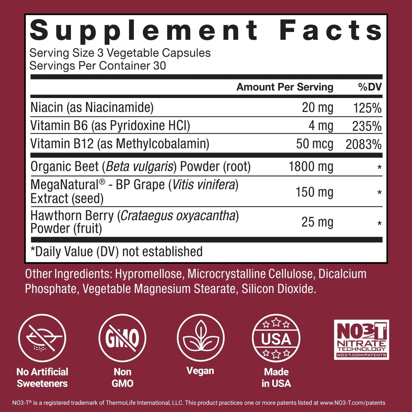 Force Factor Total Beets Blood Pressure Support Beet Root Capsules, 1800mg Organic Beet Root Powder Beet Supplement with Hawthorn Berry to Support Circulation - Maple Wellness Supplements