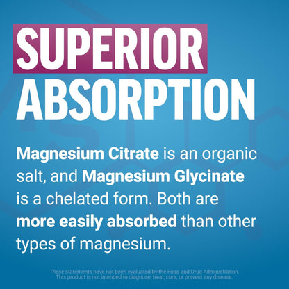Force Factor Ultimate Magnesium Supplement, 330mg Magnesium Glycinate & Magnesium Citrate, Like Magnesium Gummies, Support Calm, Relaxation, - Maple Wellness Supplements