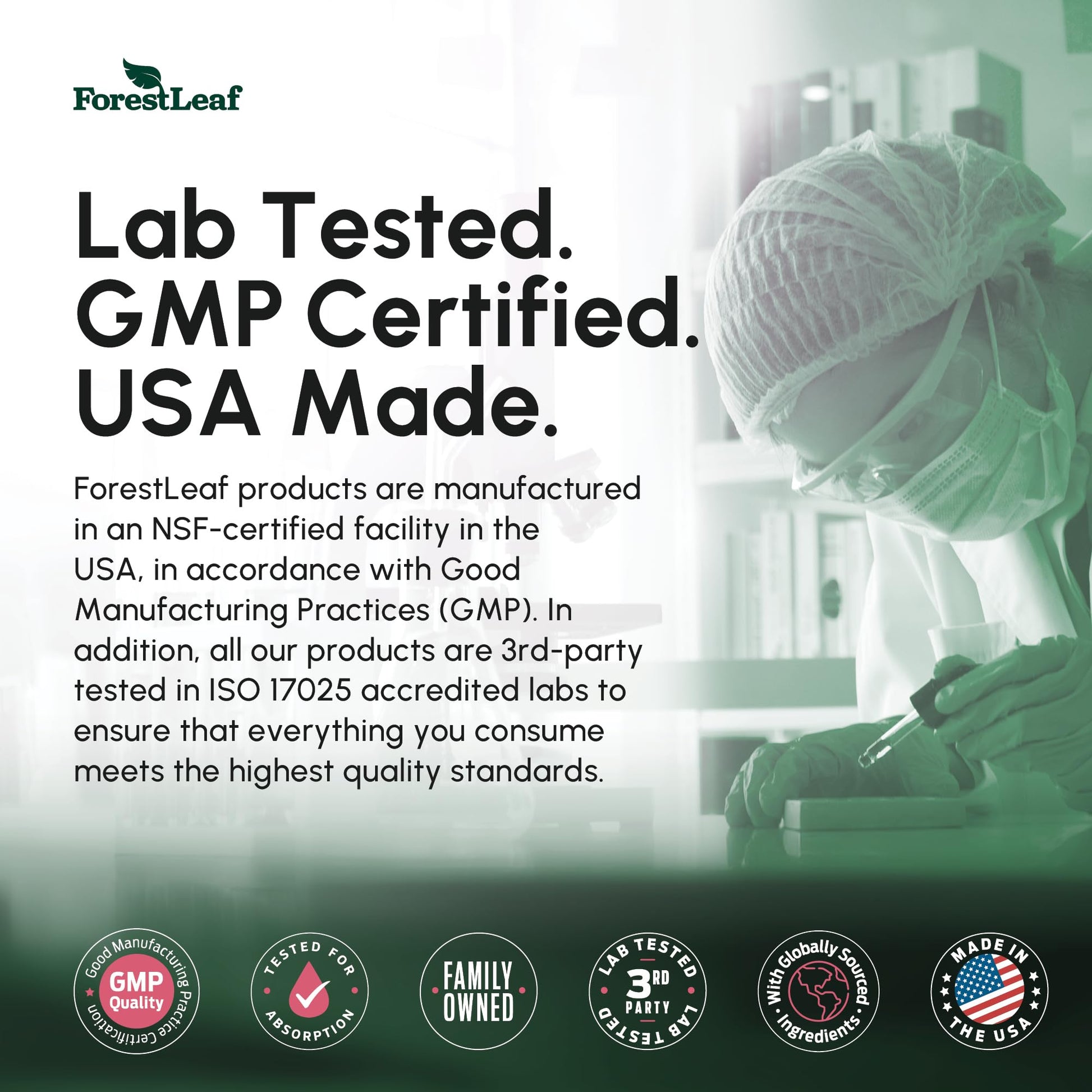 ForestLeaf Berberine Supplement - 1300mg per Serving - Ultra High Potency Berberine HCl with Ceylon Cinnamon, Bitter Melon & Gymnema - Maple Wellness Supplements