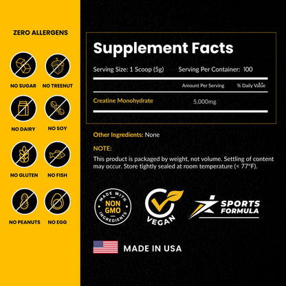 ForestLeaf Micronized Creatine Monohydrate Powder - Maximize Muscle Growth & Strength - Unflavored Creatine for Women and Men - Maple Wellness Supplements
