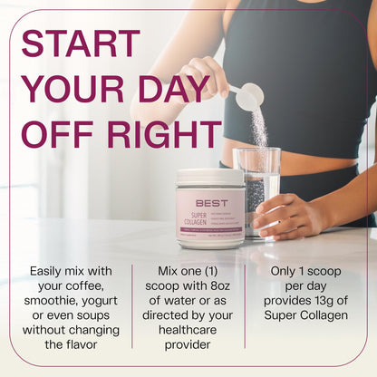 FORTIBONE® Collagen - 3 Clinically-Supported Bioactive Collagen Peptides with FORTIBONE®, FORTIGEL®, VERISOL® Unflavored Collagen for Women - Reduce Wrinkles, - Maple Wellness Supplements