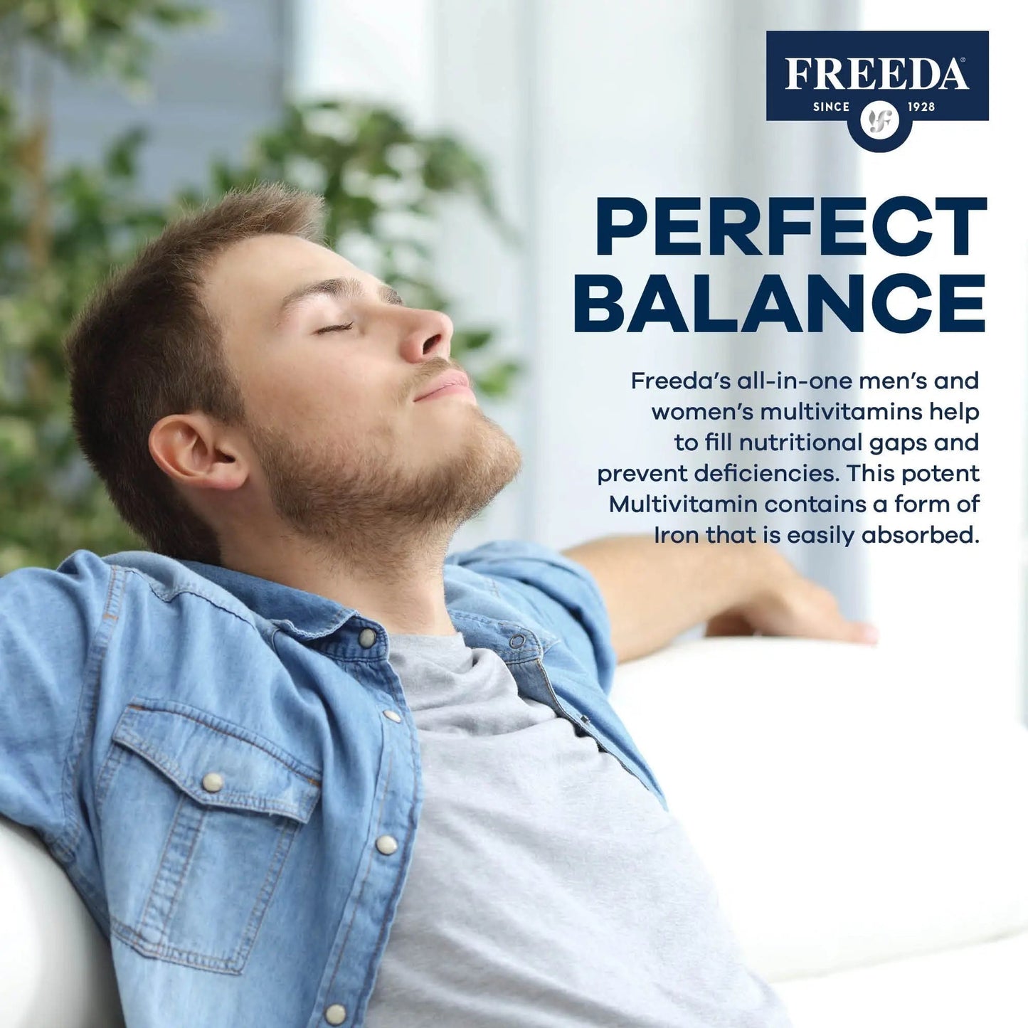 FREEDA Multivitamin One Daily – Quintabs-M with Iron – Kosher Multi Vitamins Supplements for Women Health - Multivitamins for Women & Iron - Maple Wellness Supplements