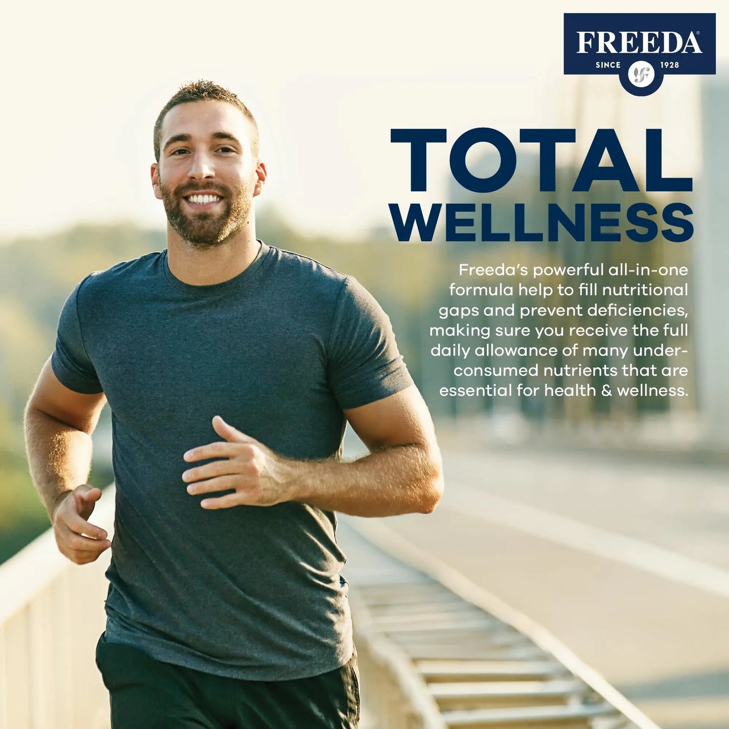 FREEDA Ultra Multivitamin Capsules – High-Potency Daily Supplement for Men & Women – Iron-Free – 120 Count – Kosher Certified - Maple Wellness Supplements
