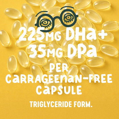 Freshfield Vegan Omega 3, Algae (Algal) Oil, Fish Oil Free Company, Third Party Tested, Carrageenan Free, DHA Supplement w/DPA - Maple Wellness Supplements