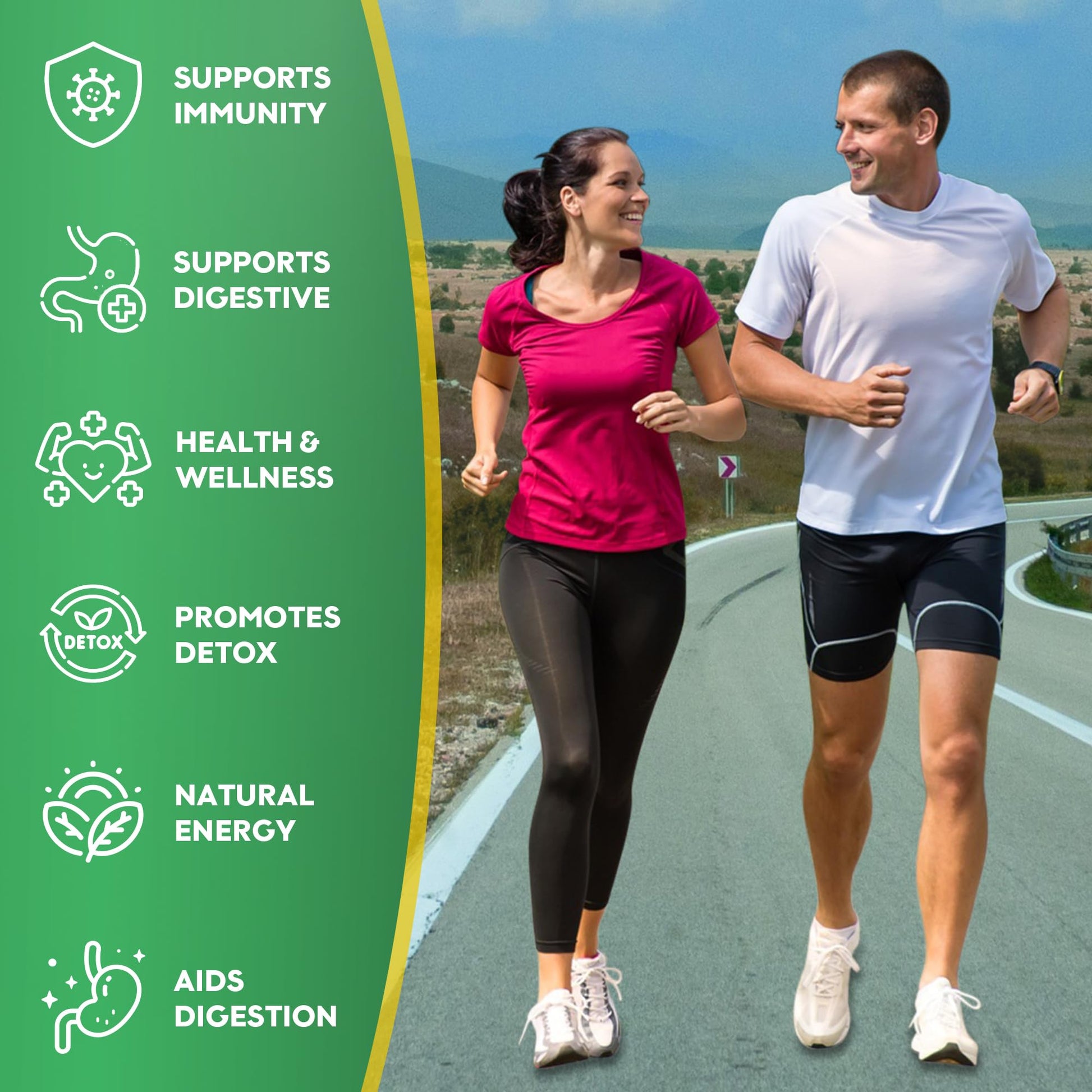 Fruits and Veggies Supplement (60 Day Supply) Powerfull Blend of 39 Whole Fruits and Veggies, Fills Nutritional Gaps, Get Energy, Well-being. USA Made Non-GMO/Vegan/Gluten Free. Packaging May Vary - Maple Wellness Supplements