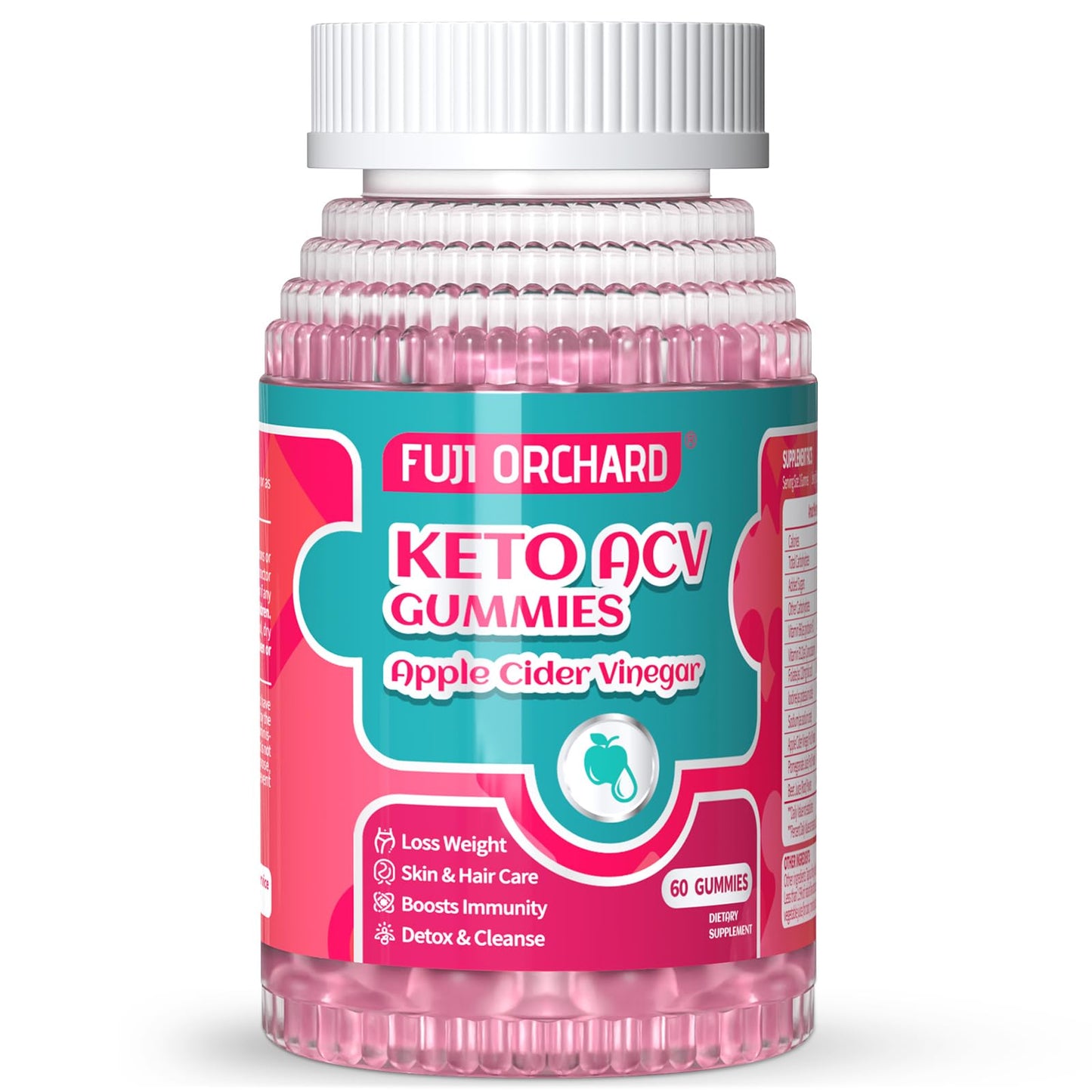 FUJI ORCHARD Keto Acv Gummies, 1500mg Keto Acv Gummies Advanced Weight Loss - Maple Wellness Supplements