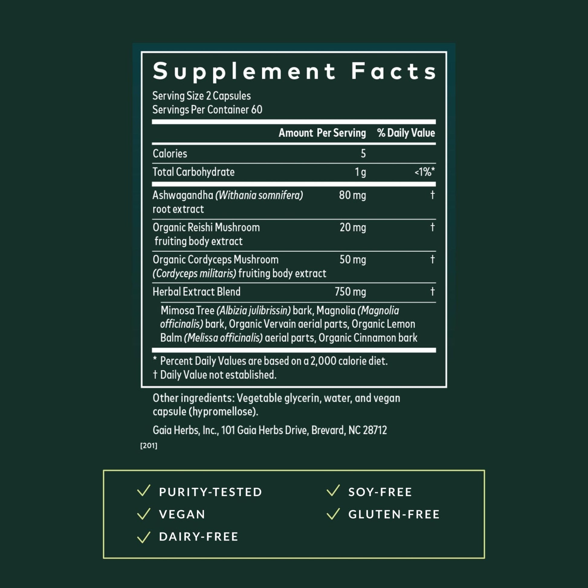 Gaia Herbs Adrenal Health Daily Support, Help Maintain Healthy Energy & Stress Levels*,120 Liquid Phyto-Caps Adrenal Health Nightly Restore, 120 Liquid Phyto-Caps - Bundle - Maple Wellness Supplements