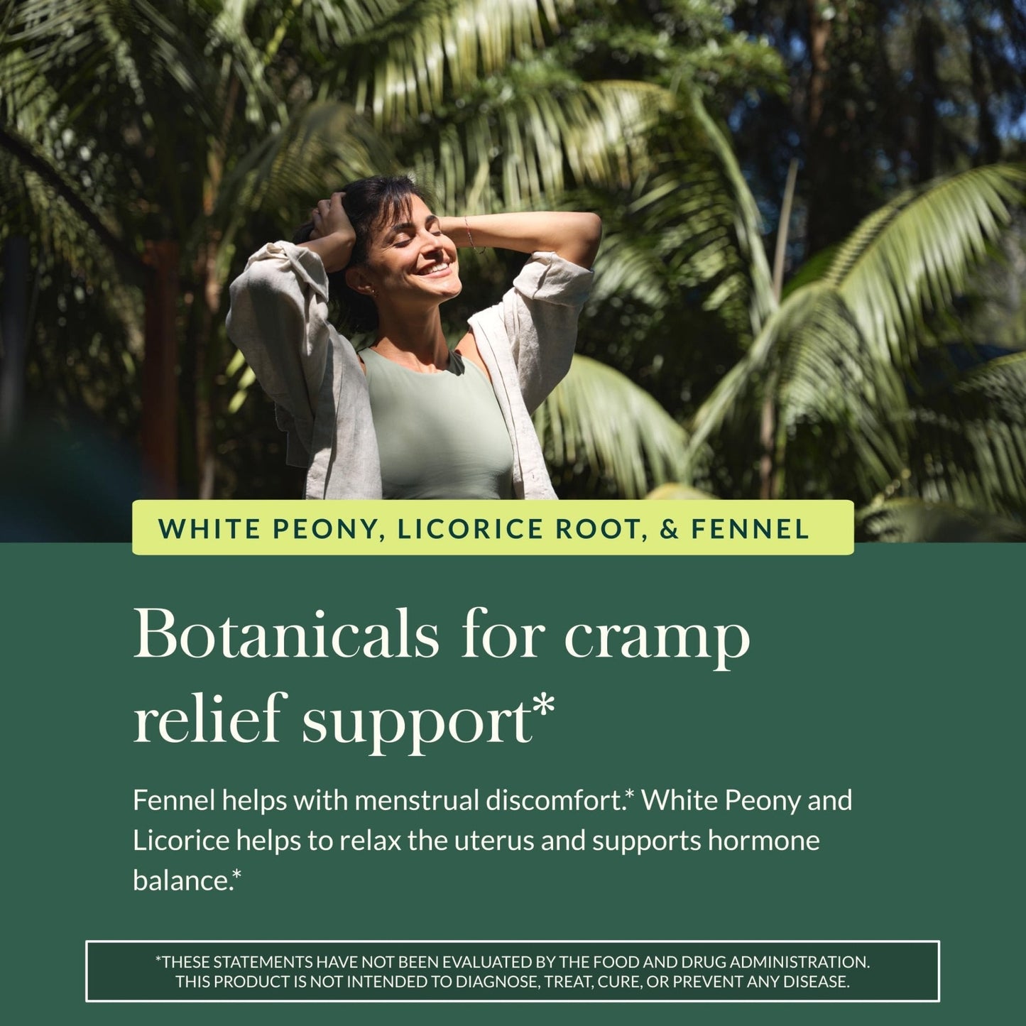 Gaia Herbs Cramp Relief - Herbal Supplement for Period Cramp Relief* - Made with Fennel Seed, Licorice Root & More - 60 Vegan Liquid Phyto-Caps (60 Servings) - Maple Wellness Supplements