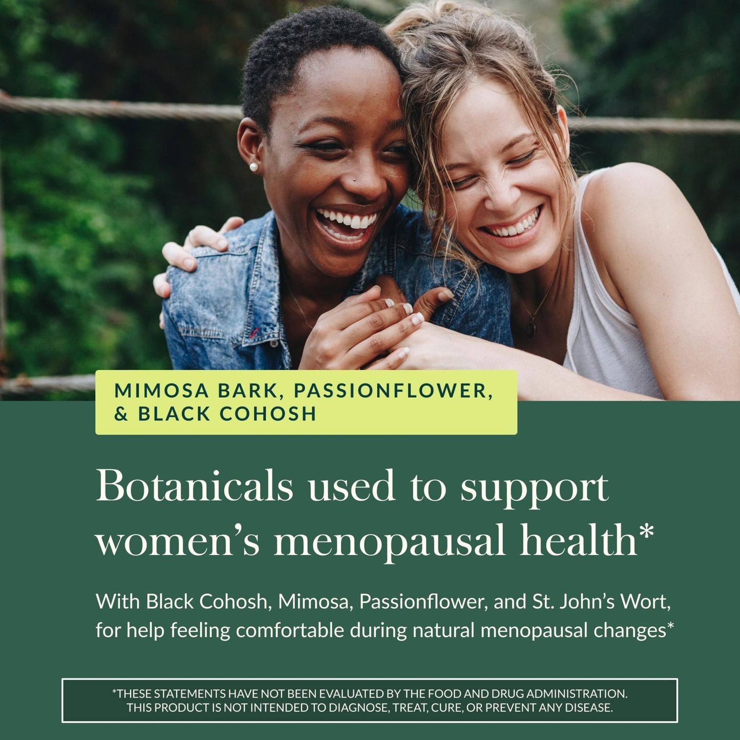 Gaia Herbs Menopause Support Nighttime - Menopause Supplement for Women* - with Black Cohosh, Mimosa, Passionflower & St. John's Wort - 60 Vegan Liquid Phyto-Caps (30 Servings) - Maple Wellness Supplements